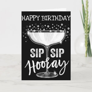 **SIP SIP HOORAY 40歳の誕生日**アダ遠くにルトカード カード