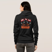 Sip Sip Hooray Celebration Graphic – Adult Zip-Up  パーカ (裏面フル)