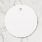 Sip Sip Hooray, Champagne Baby Showerラベル フェイバータグ (裏面)