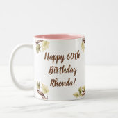 「Sip、Sloth、リラックスRepeat」 ツートーンマグカップ (左)