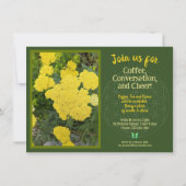 Sip Smile & Celebrate Coffee Morning in the Garden 招待状 (裏面)