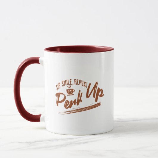 Sip Smile Repeat コーヒーカップ (左)