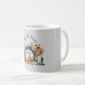 Sip & stay mug AI art  コーヒーマグカップ (正面右)