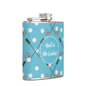 Sip & Swing – Light Blue Golf Club Flask フラスク (右)