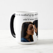 Sip the Feelings of Your Heart ❤️ モーフィングマグカップ (正面左)