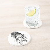 Sip With Backbone – Dachshund コースター (側面)