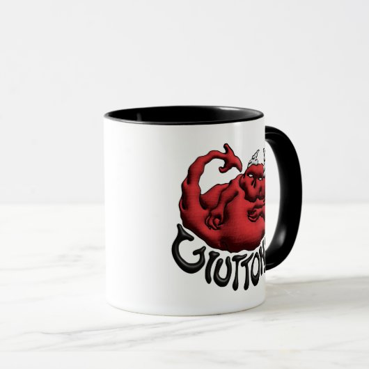 Sip your Sin Gluttony Mug マグカップ (正面右)