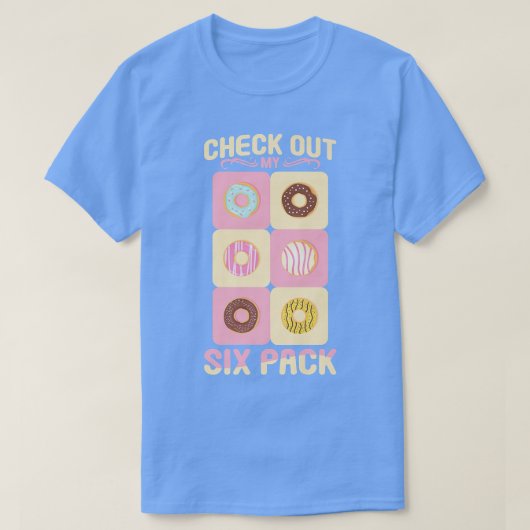 SiPackのドーナツT型をチェックアウト Tシャツ (デザイン正面)