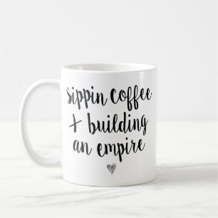 Sippinのコーヒー及び帝国を築くこと コーヒーマグカップ