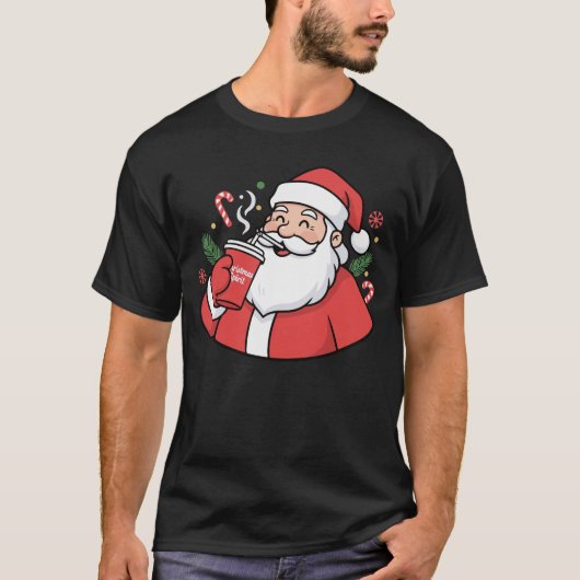 Sippin’ on Christmas Spirit Tee Tシャツ (正面)