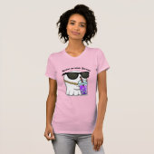 Sippin’ on Some Sizzurp Ghost Tee – Cute Funny Hip Tシャツ (正面フル)