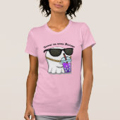 Sippin’ on Some Sizzurp Ghost Tee – Cute Funny Hip Tシャツ (正面)