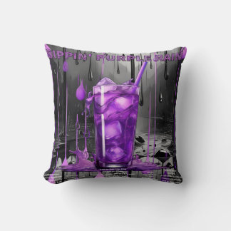 Sippin’ Purple Rain コレクション クッション