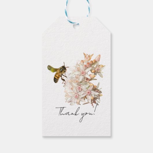 Sipping bee, ギフトタグ (裏面)