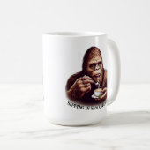 Sipping inサスカッチスタイル コーヒーマグカップ (正面右)