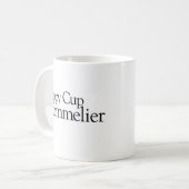 Sippyのコップのソムリエ コーヒーマグカップ (正面左)