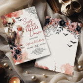 Sipsがダウンに行こうとしているハローウィンパーティ招待状 招待状