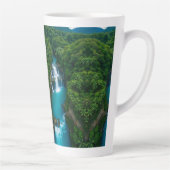 "Sips by the秋 – トロピカルウォーターフォール カフェラテマグ (右)