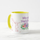 Sips of Love - Happy Mother's Day Mugs マグカップ (正面左)