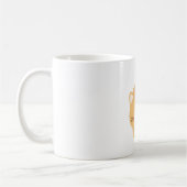 ☕🐾 Sips & Stickers - Purr-fect Cat コーヒーマグカップ (左)