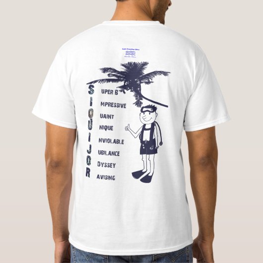 Siquijor BOY 【Back Print Only】 Tシャツ (裏面)