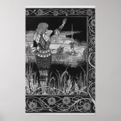 Sir Bedivereが剣エクスカリバーをキャストする方法 ポスター (正面)