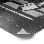 Sir Edward Elgarはオーケストラの一つのスコアで働いている ポスター (角)