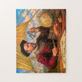 Sir Francis Drake Maritime Portrait ジグソーパズル (縦)