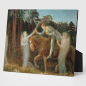 Sir Galahad, c.1894 (キャンバス油) フォトプラーク (側面)