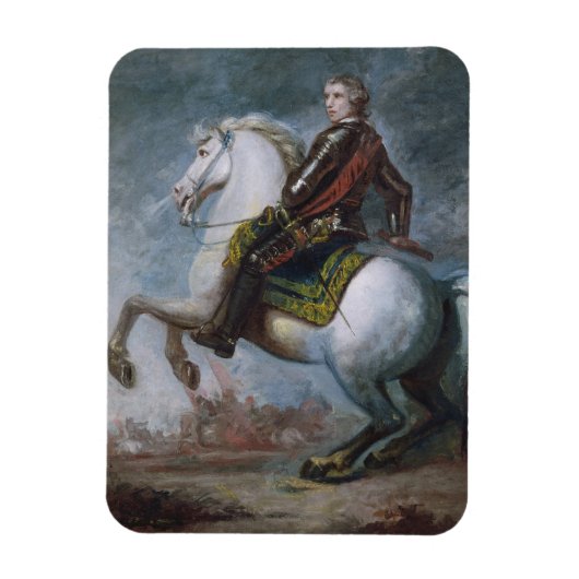 Sir Jeffrey Amherst (1717-97) c.1768 (canvaの油) マグネット (縦)