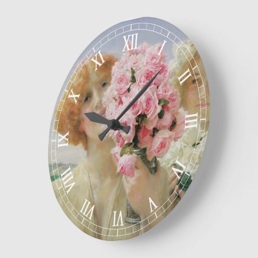 Sir Lawrence Alma-Tedamoによるサマーオファリング ラージ壁時計 (傾斜)