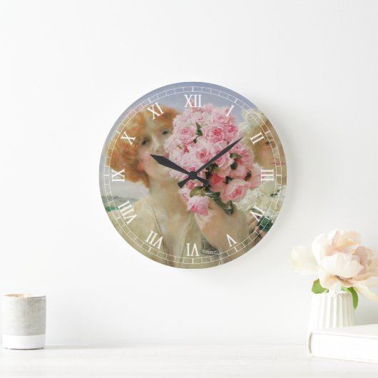 Sir Lawrence Alma-Tedamoによるサマーオファリング ラージ壁時計 (ホーム)