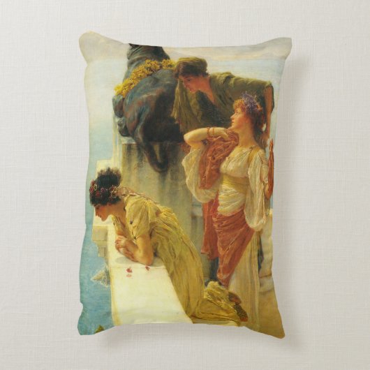 Sir Lawrence Alma-Tedamoによる見晴らしの兆し アクセントクッション (裏面(縦))