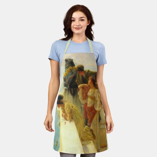 Sir Lawrence Alma-Tedamoによる見晴らしの兆し エプロン (着用した状態)