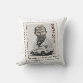 Sir Stirling Moss Stamp クッション (正面)
