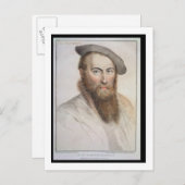 Sir Thomas Wyatt (c.1503-42)はフランチェスコが彫った ポストカード (正面/裏面)