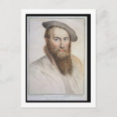 Sir Thomas Wyatt (c.1503-42)はフランチェスコが彫った ポストカード (正面)
