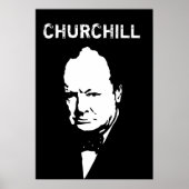 Sir Winston白黒 ポスター (正面)