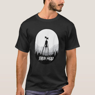 Siren Head Sirenhead Creepypasta Horror Trick or T Tシャツ