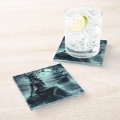 Siren of the Moonlit Tide ガラスコースター (アングル)