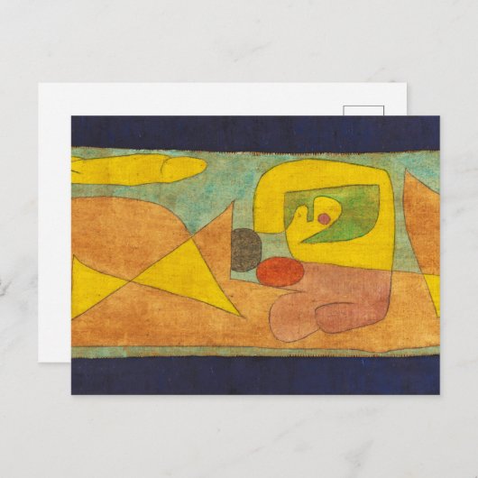 Sirens Eggs by Paul Klee ポストカード (正面/裏面)