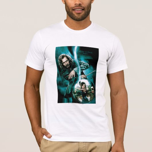 Siriusの黒およびBellatrix Lestrange Tシャツ (正面)