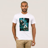 Siriusの黒およびBellatrix Lestrange Tシャツ (正面フル)