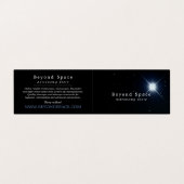 Sirius, Brightest Star Astronomy Store 名刺 (外部フラット)
