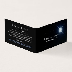Sirius, Brightest Star Astronomy Store 名刺