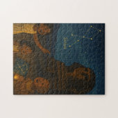 Sirius Constellation Sacred Puzzle Divine Gold ジグソーパズル (横)