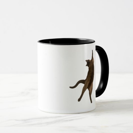 SirPercyPaws - Cat Pose Mug マグカップ (正面右)