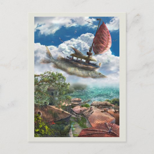 Sirrocoからの海賊-郵便はがき ポストカード (正面)