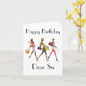 SISあいさつ親愛きカードへ カード (黄色い花)