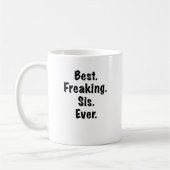 Sisをひどく神経質にするベスト コーヒーマグカップ (左)